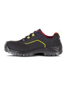 Zapato protección negro   rojo   amarillo a.v. 2