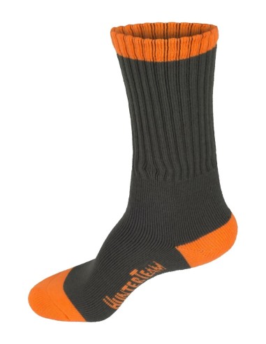 Calcetines protección verde caza naranja av