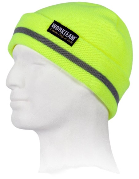 Gorro protección amarillo a.v.
