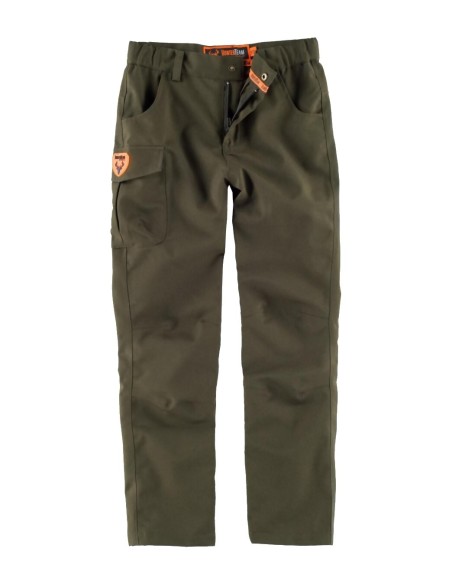  Pantalon lo pequeño verde caza