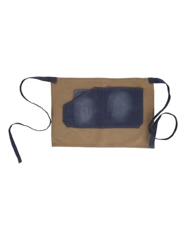 Delantal servicios beige vaquero