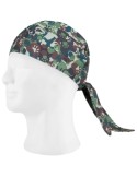 Gorro cocinero Lubumbashi camuflaje con cintas ajustables