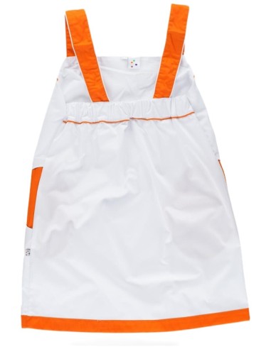 Pichi servicios blanco naranja