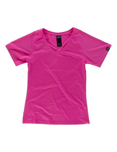  Camiseta servicios rosa flúor