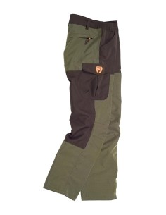 Pantalon sport verde caza/marron 2