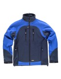 Chaqueta softshell de trabajo Workshell bicolor impermeable