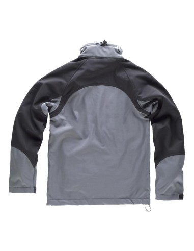  Workshell sport gris negro