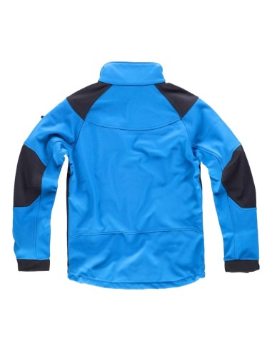  Workshell sport celeste negro