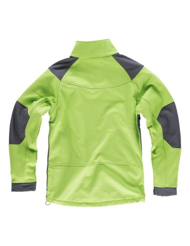  Workshell sport verde lima gris