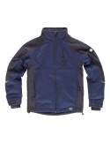 Chaqueta softshell de trabajo cortavientos y reflectante