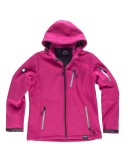 Chaqueta Workshell de mujer con detalles reflectante
