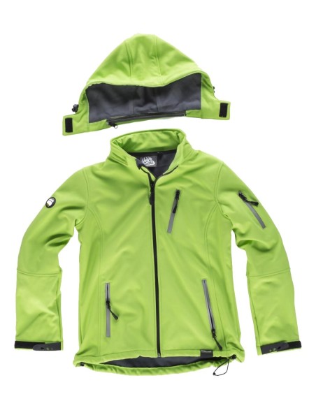  Workshell sport verde lima