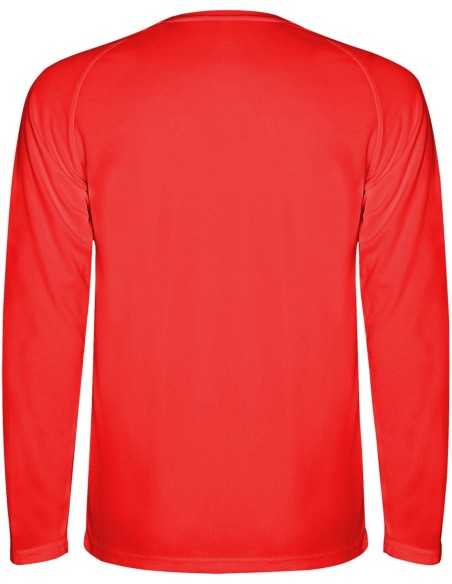  Camiseta técnica Roly MONTECARLO L/S rojo
