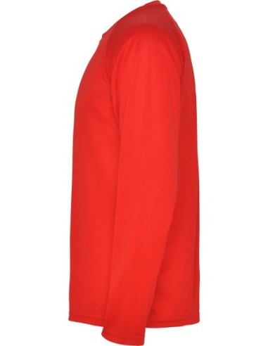  Camiseta técnica Roly MONTECARLO L/S rojo
