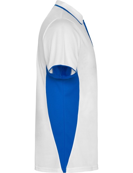  POLO Roly MONTMELO blanco/royal