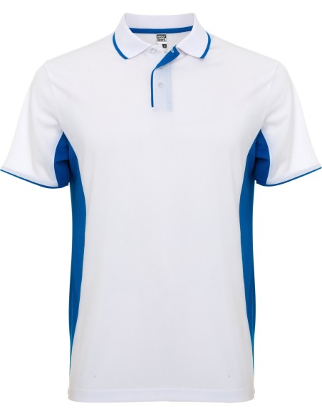  POLO Roly MONTMELO blanco/royal
