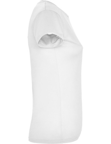  Camiseta técnica Roly Montecarlo blanco