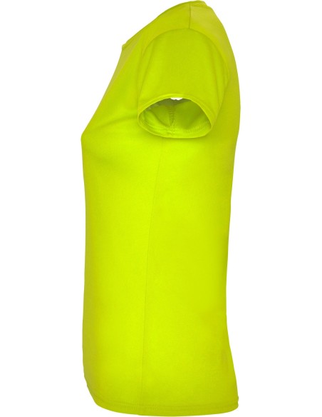  Camiseta técnica Roly Montecarlo amarillo fluor