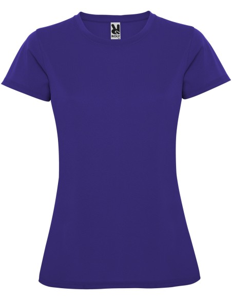  Camiseta técnica Roly Montecarlo morado