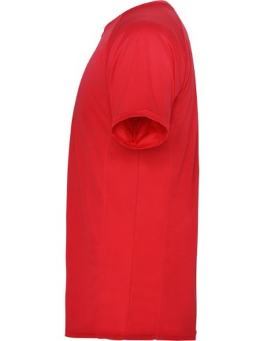  Camiseta técnica MONTECARLO manga corta unisex Roly 135 gr rojo
