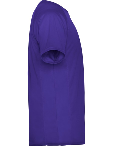  Camiseta técnica MONTECARLO manga corta unisex Roly 135 gr morado