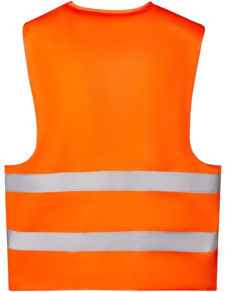  CHALECO Roly SIRIO Alta visibilidad naranja fluor
