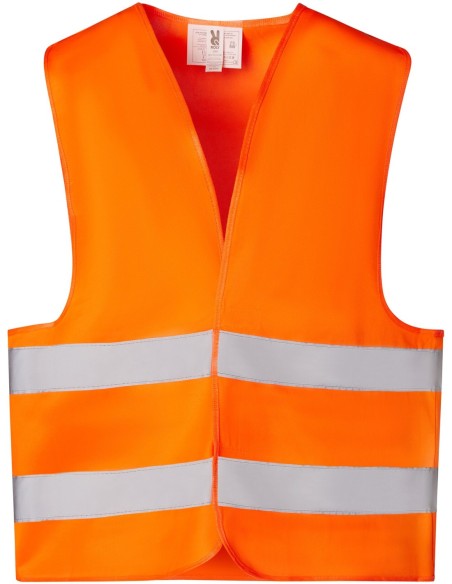  CHALECO Roly SIRIO Alta visibilidad naranja fluor