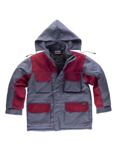 Parka future gris granate 2