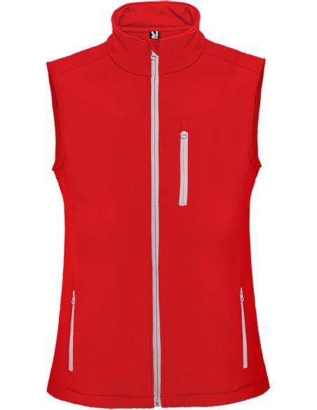  CHALECO Roly NEVADA SOFTSHELL rojo