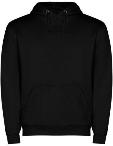  Sudadera con CAPUCHA Roly y dos bolsillos grandes negro