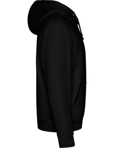  Sudadera con CAPUCHA Roly y dos bolsillos grandes negro