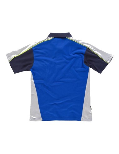  Polo future azulina gris claro marino