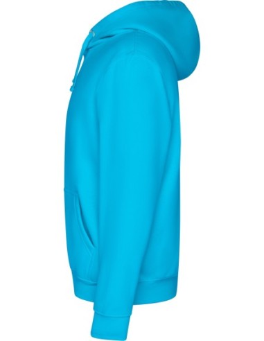  Sudadera con CAPUCHA Roly y dos bolsillos grandes turquesa