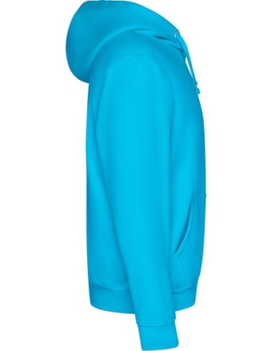  Sudadera con CAPUCHA Roly y dos bolsillos grandes turquesa