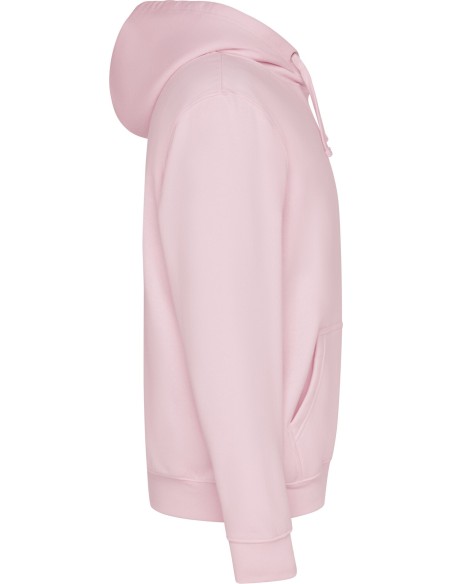  Sudadera con CAPUCHA Roly y dos bolsillos grandes rosa claro