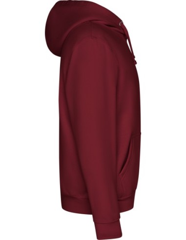  Sudadera con CAPUCHA Roly y dos bolsillos grandes granate