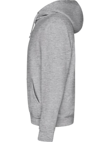  Sudadera con CAPUCHA Roly y dos bolsillos grandes gris vigore