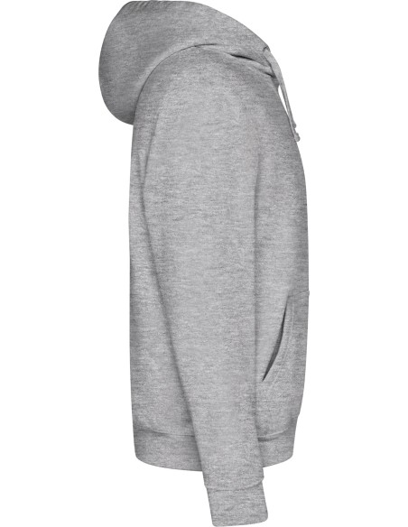  Sudadera con CAPUCHA Roly y dos bolsillos grandes gris vigore