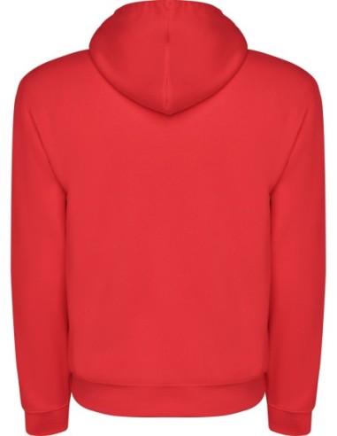  Sudadera con CAPUCHA Roly y dos bolsillos grandes rojo