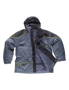 Parka future marino gris claro 2