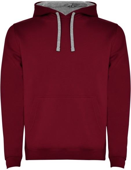  SUDADERA Roly URBAN granate/gris vigore