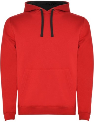  SUDADERA Roly URBAN rojo/negro