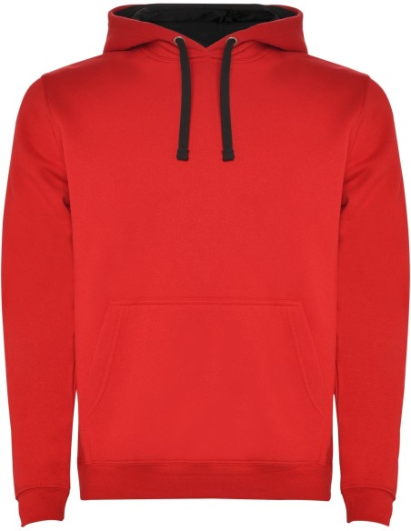  SUDADERA Roly URBAN rojo/negro