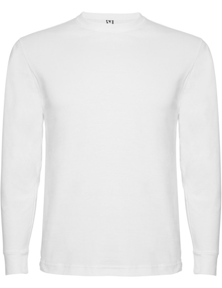  Camiseta manga larga unisex  POINTER  Roly165 gr blanco
