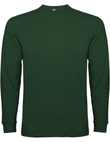  Camiseta manga larga unisex  POINTER  Roly165 gr verde botella