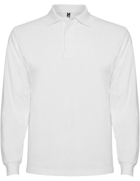  POLO Roly ESTRELLA L/S blanco