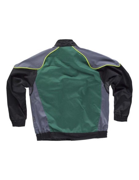  Cazadora future verde gris oscuro negro