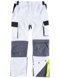 Pantalón tricolor con refuerzos y vivos de alta visibilidad