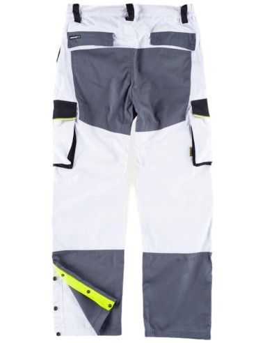  Pantalon future blanco negro gris oscuro
