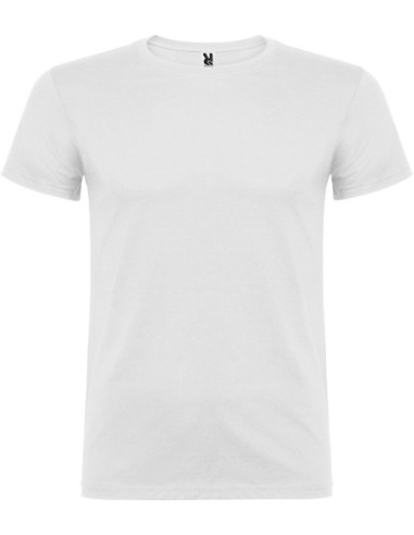  Camisetas impresas para adultos Roly Beagle 155g blanco